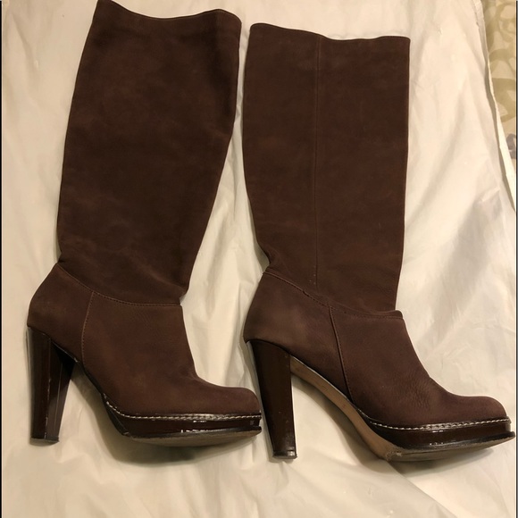 Cole Haan Shoes - Cole Haan Nike Air Tall Slouch Suede Boots